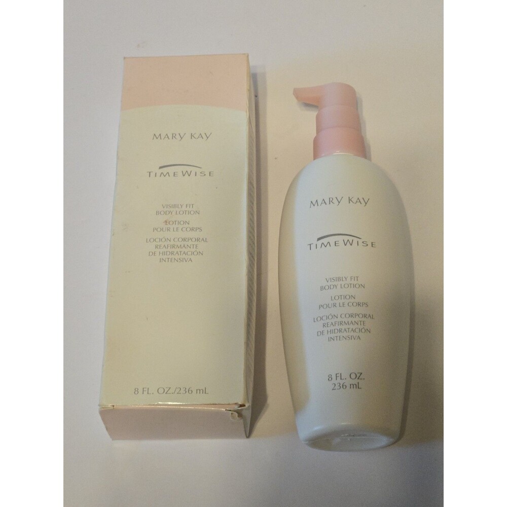 Mary Kay Timewise VISIBLY FIT BODY LOTION 8 Oz. Dry to Oily Skin Discontinued